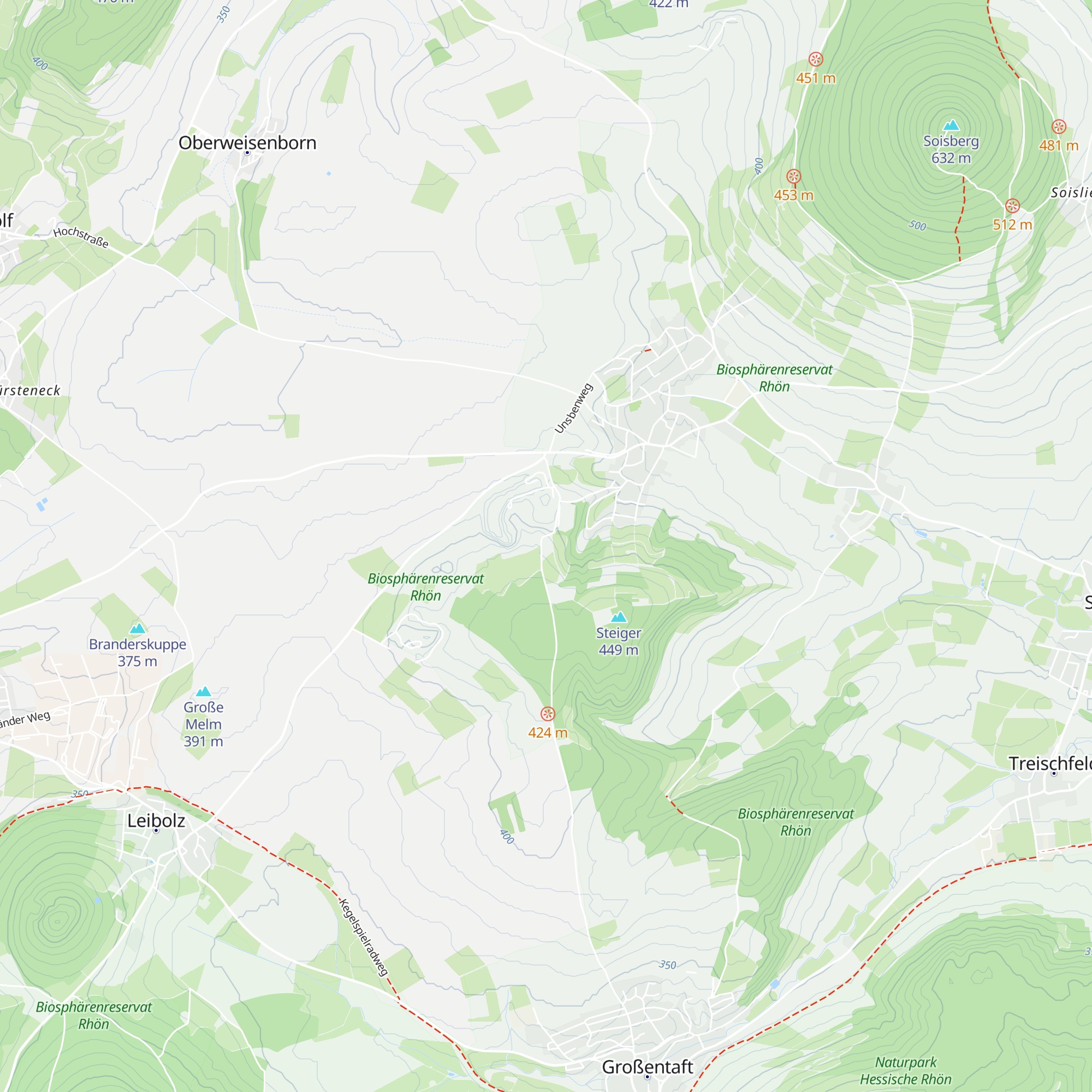 Steigerhütte map