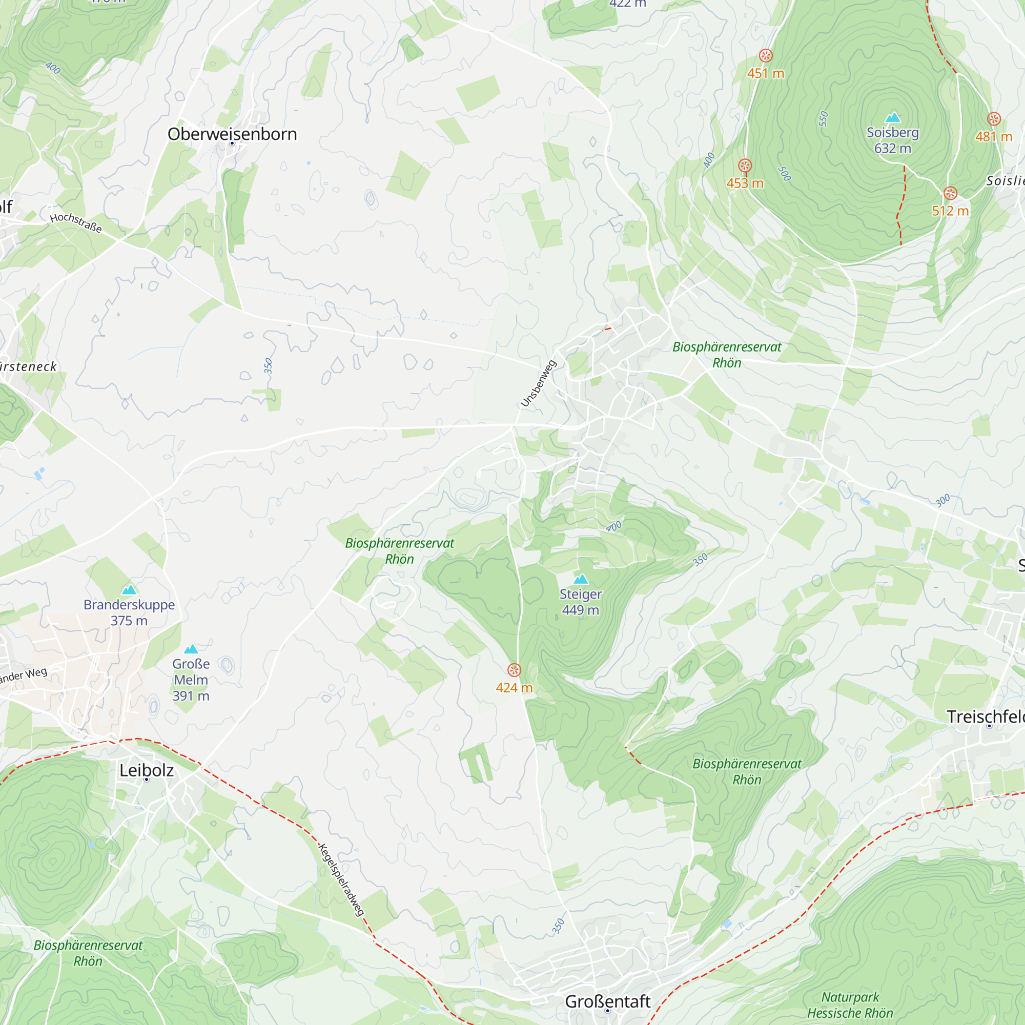 Steigerhütte map