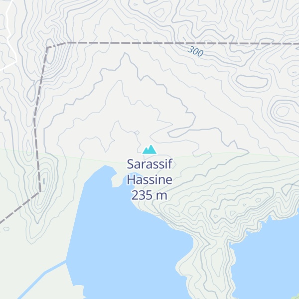 Map of Sarassif Hassine