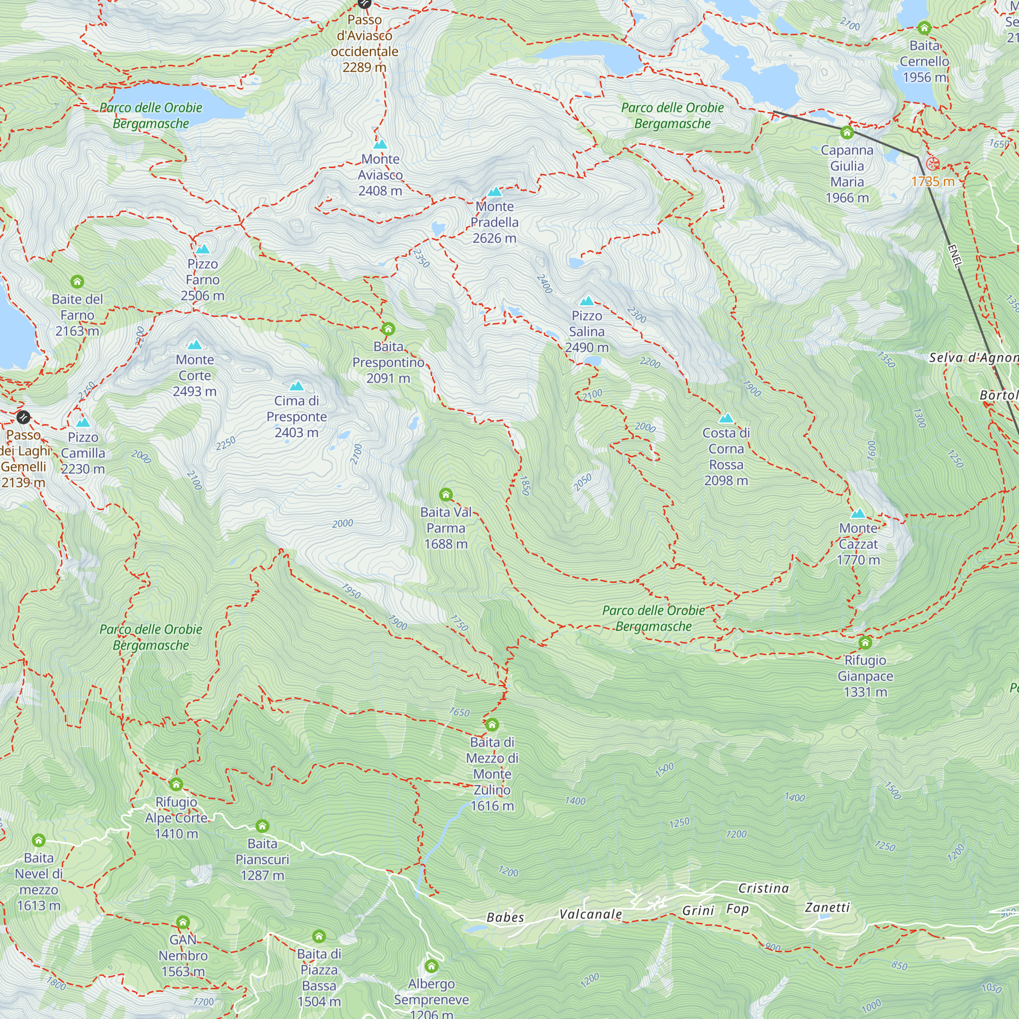 Baite Bingadola map