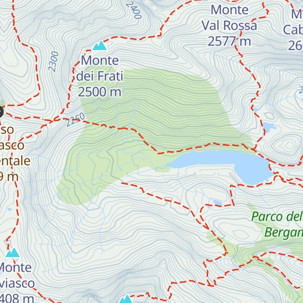 Map of Baita d'Aviasco