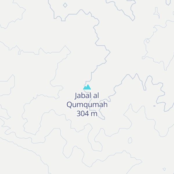Map of Jabal al Qumqumah