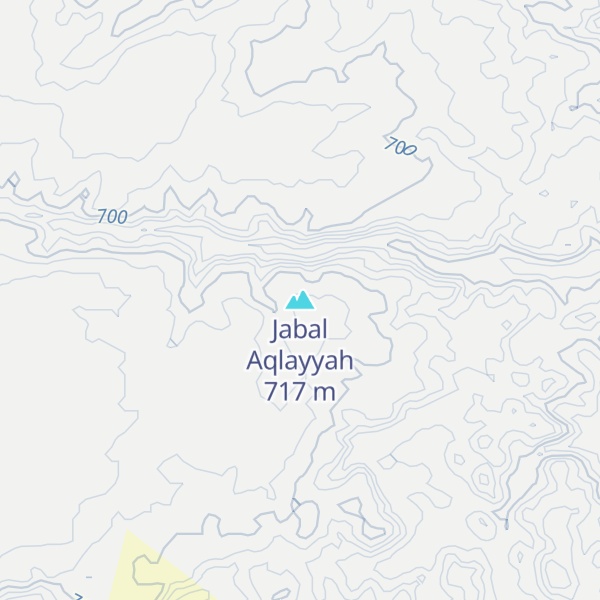 Map of Jabal Aqlayyah