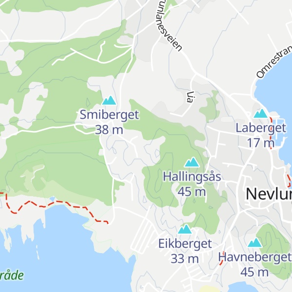 Map of Seberget