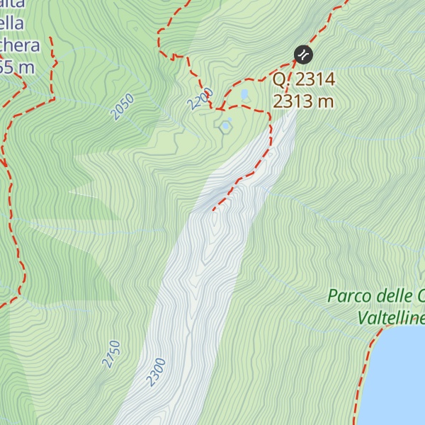 Map of Pizzo Campaggio