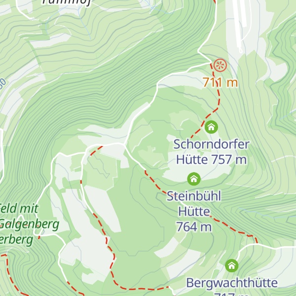Map of Pius-Schmid-Hütte