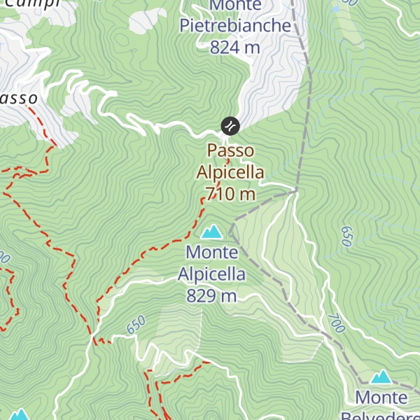 Map of Baita della Luna