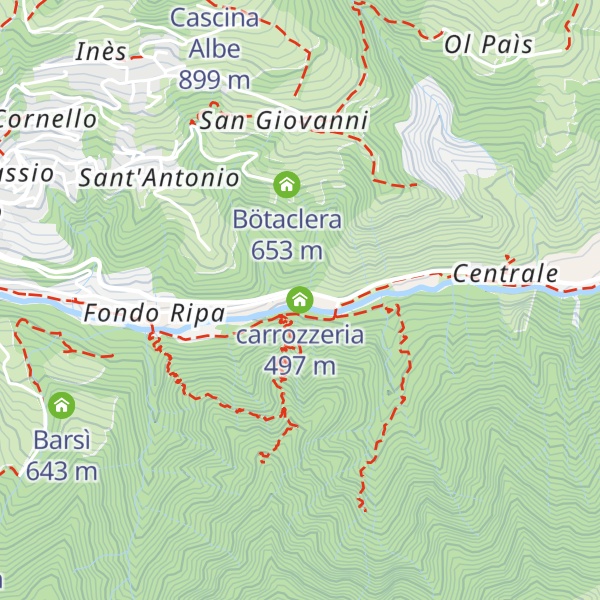 Map of carrozzeria