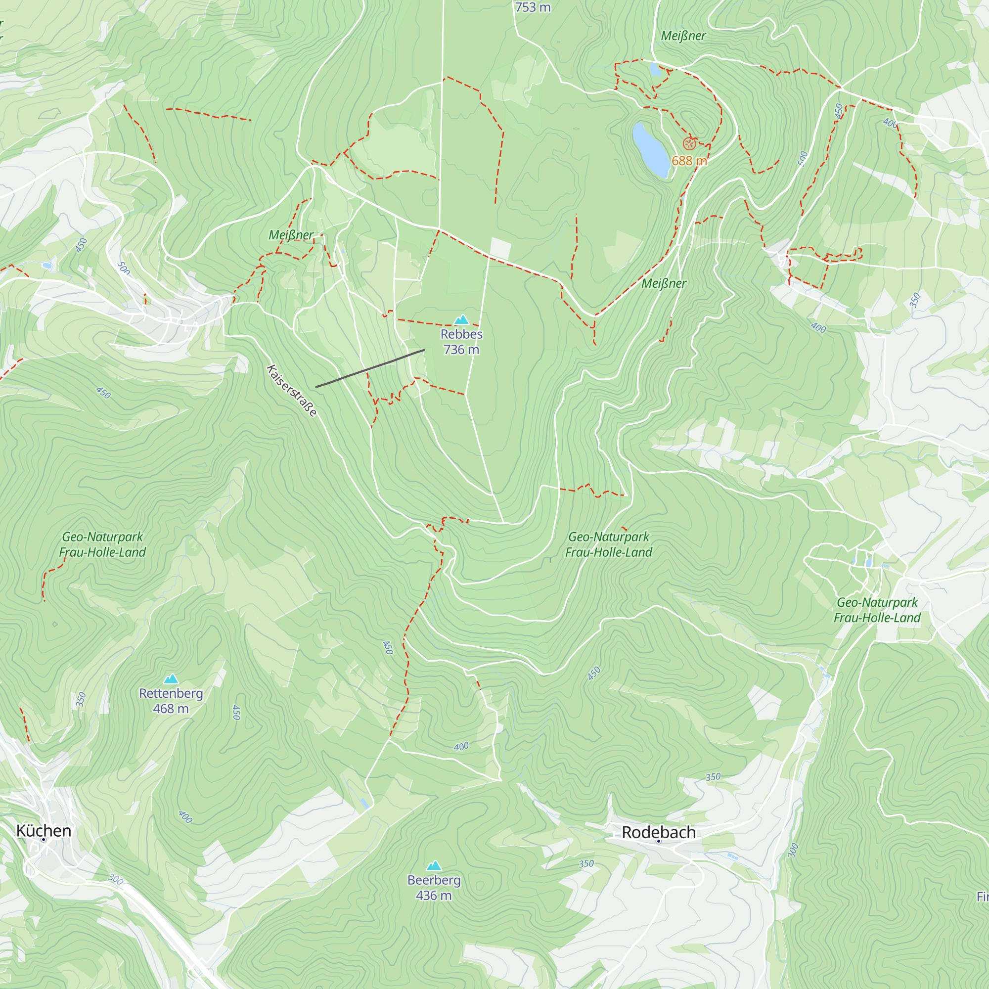 Dr. Horst Siebert Hütte map