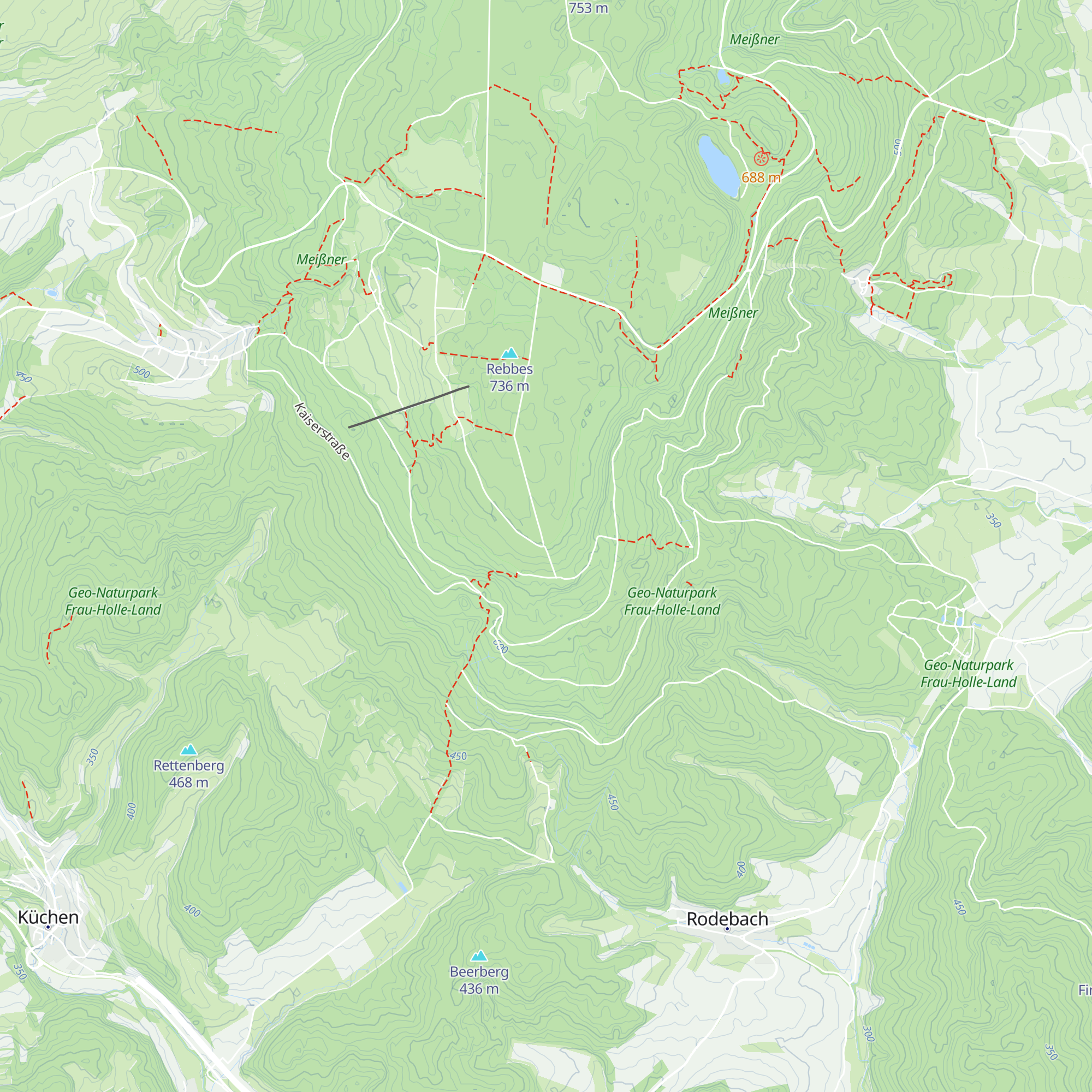 Dr. Horst Siebert Hütte map