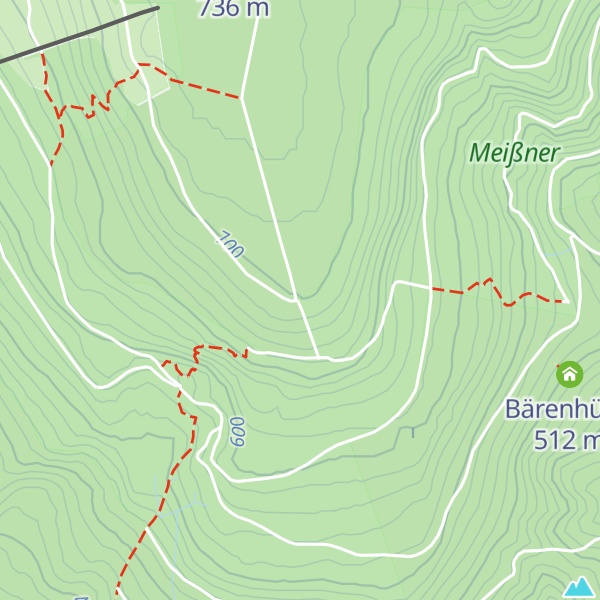 Map of Dr. Horst Siebert Hütte