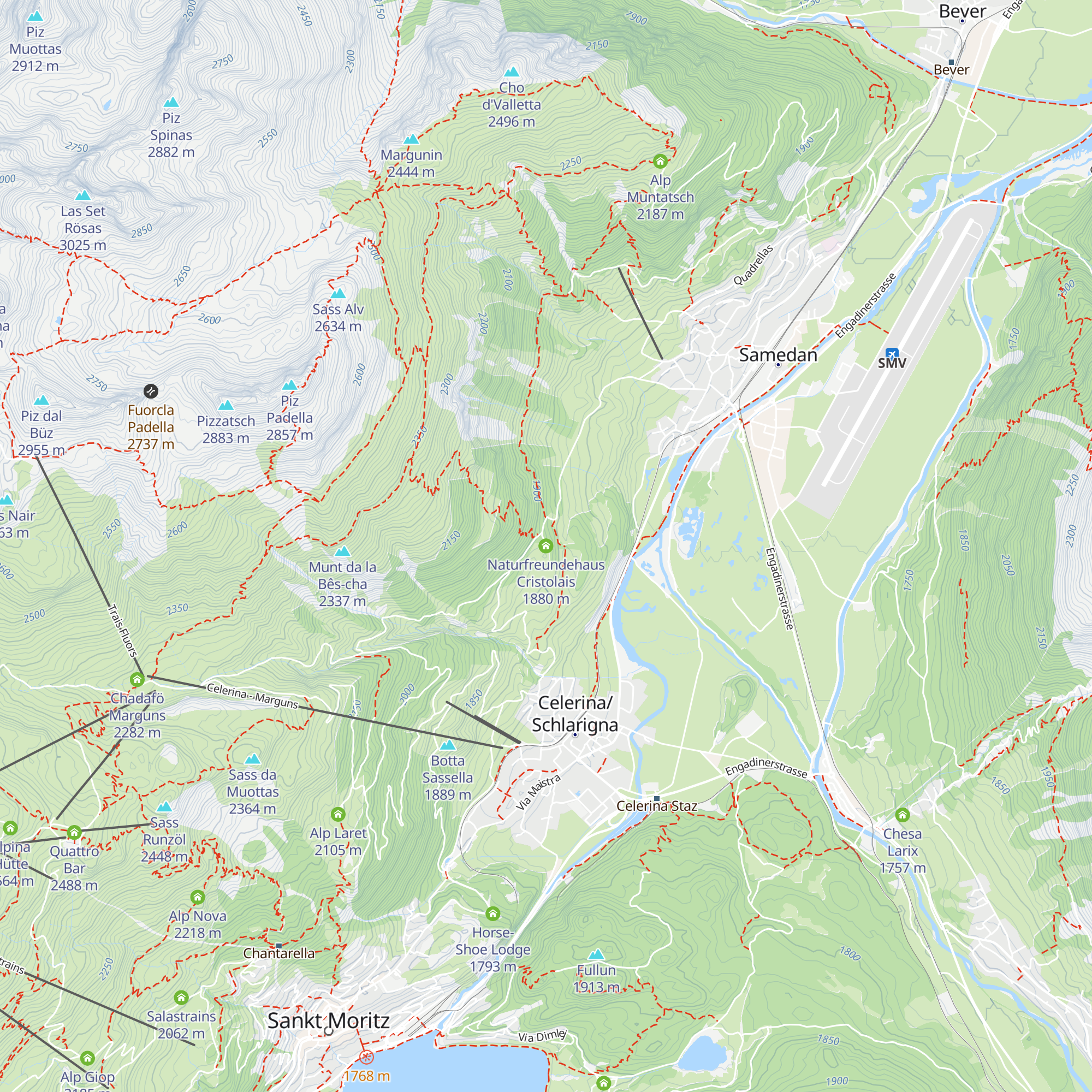 Naturfreundehaus Cristolais map