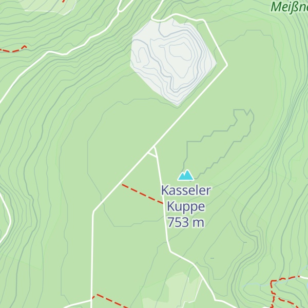 Map of Kasseler Hütte