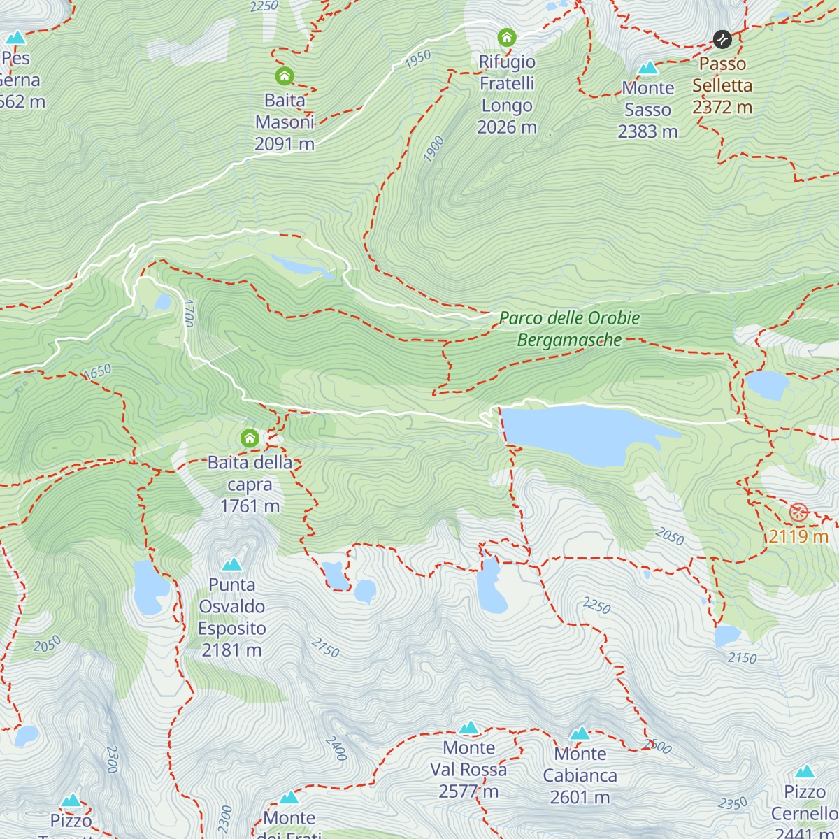 Casera dei Guardiani map