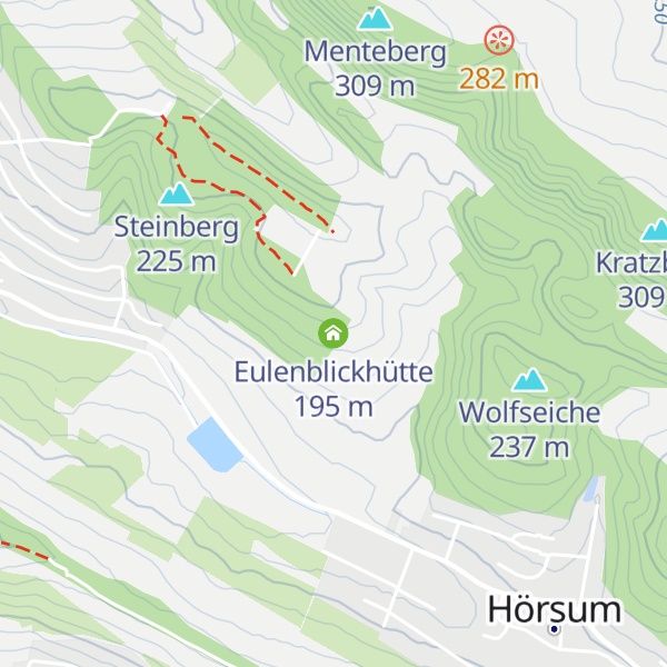 Map of Eulenblickhütte
