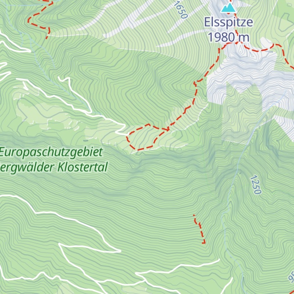 Map of Katzenköpfle