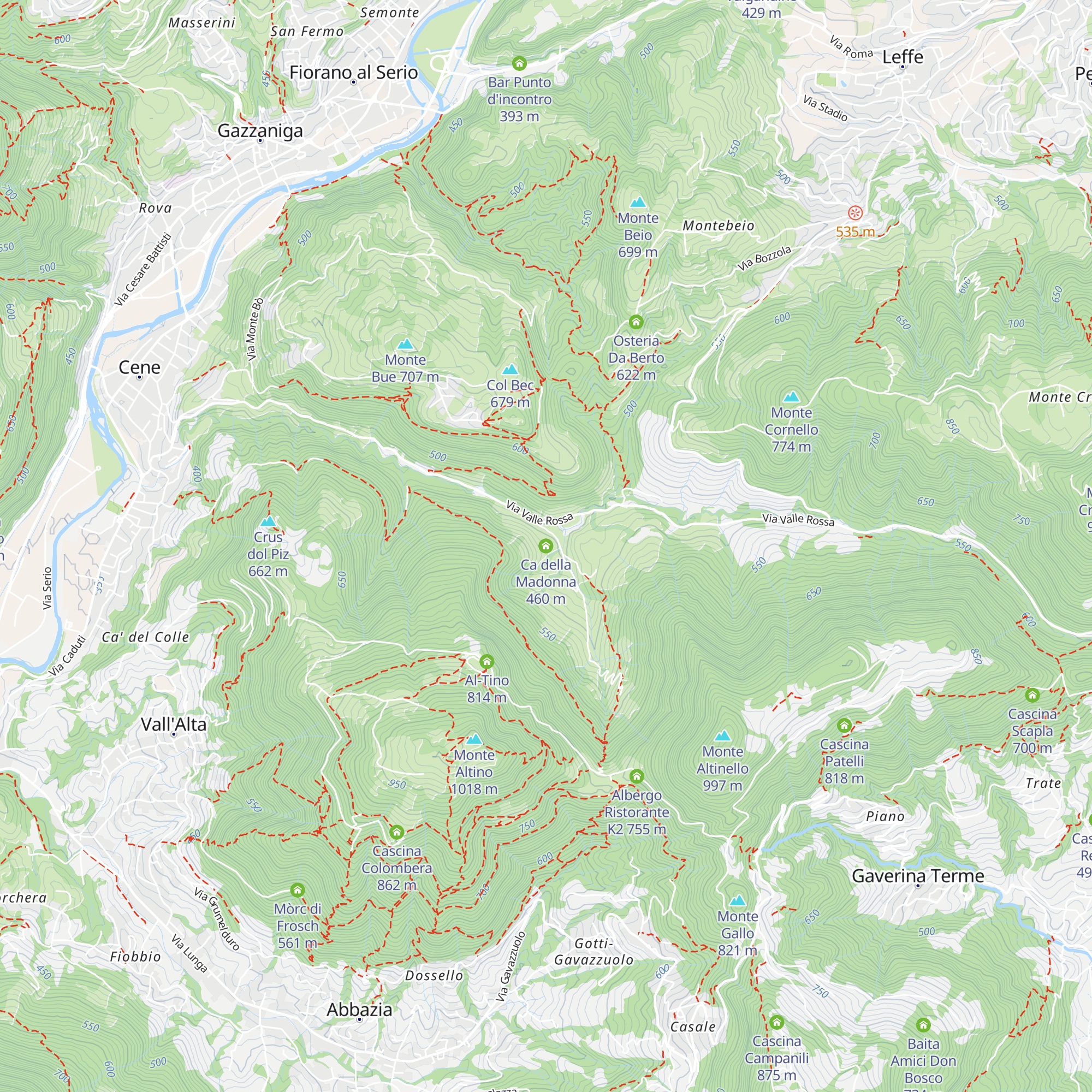 Ca della Madonna map