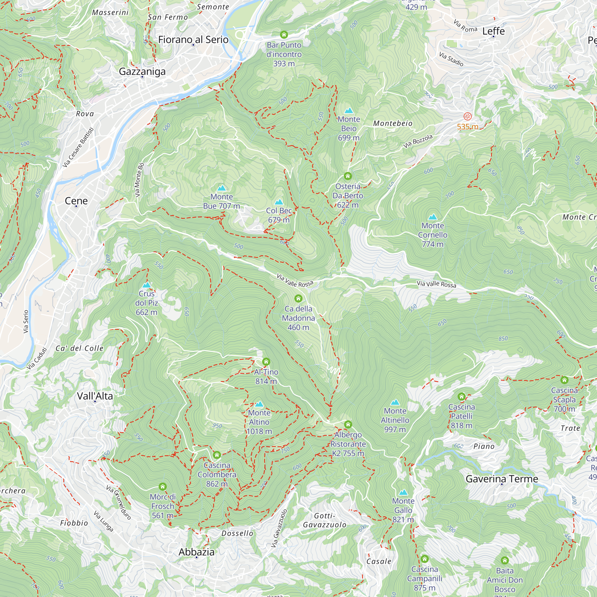Ca della Madonna map