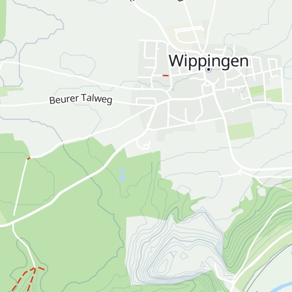 Map of Jugendhaus "Hütte"
