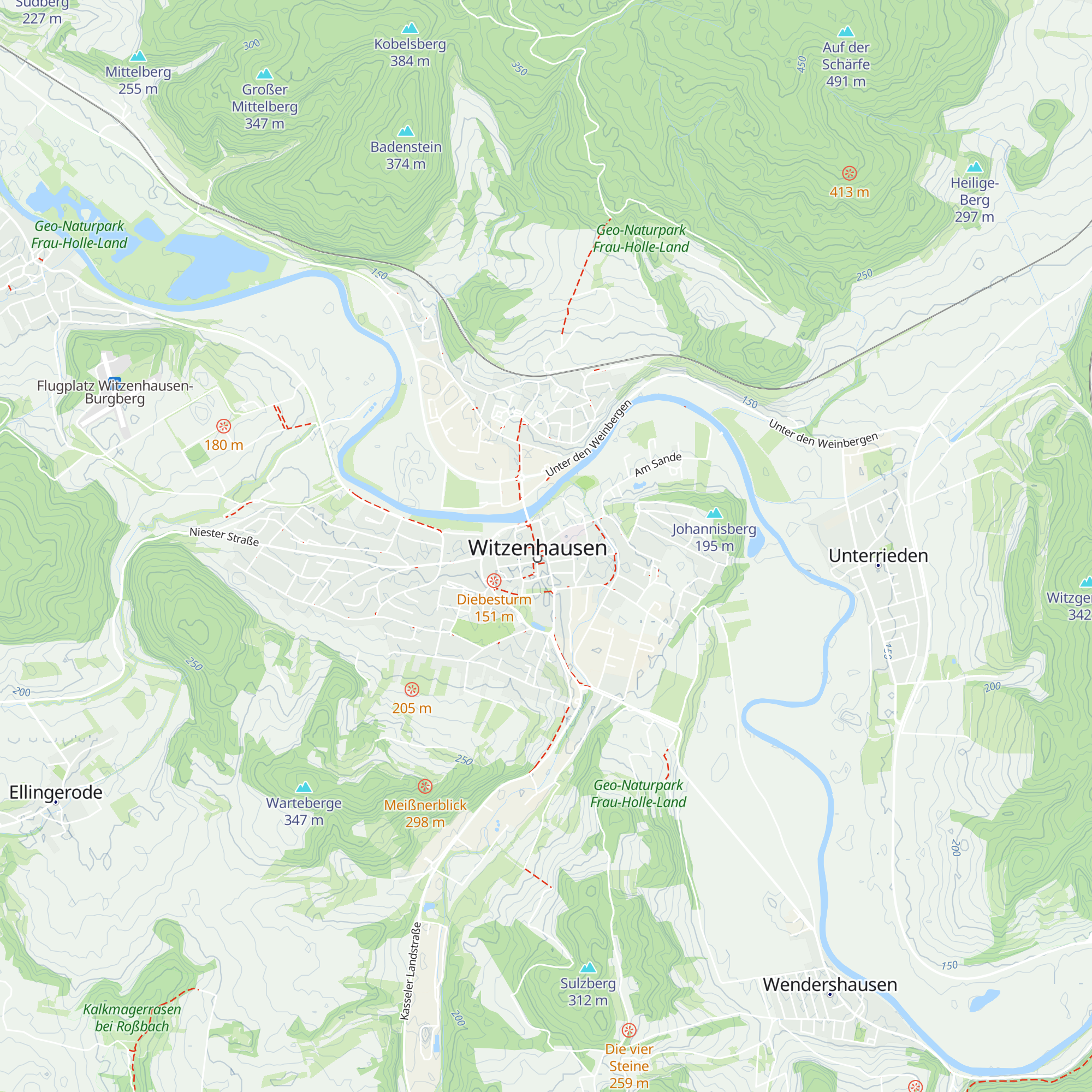 Tourist-Information map