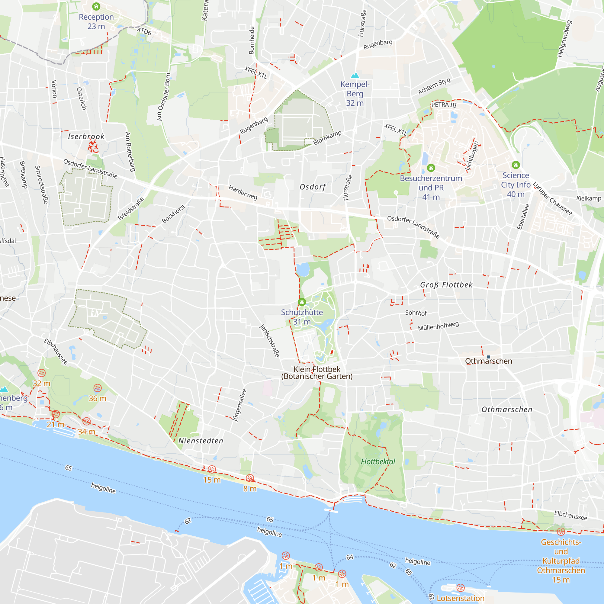 Schutzhütte map