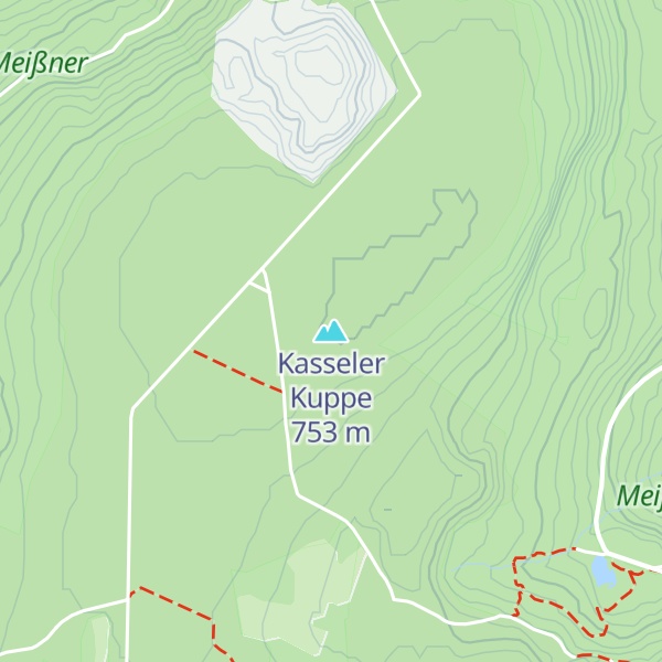 Map of Kasseler Kuppe