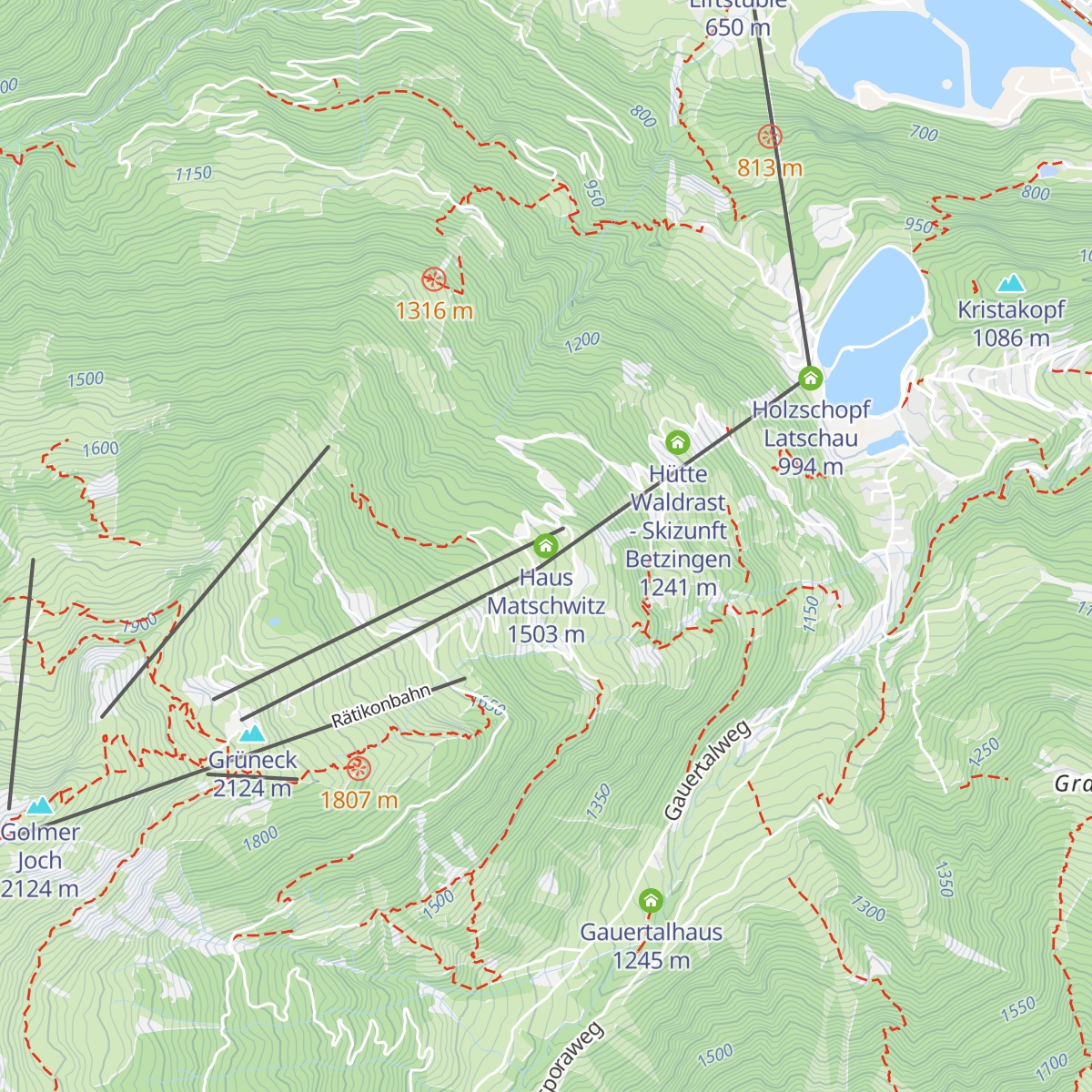 Haus Matschwitz map