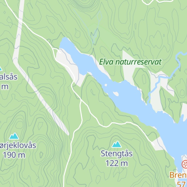 Map of Revebåsen