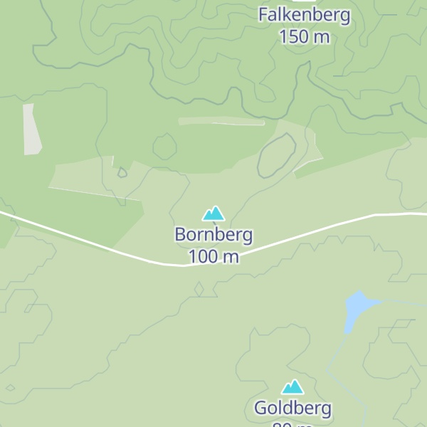 Map of Bornberg
