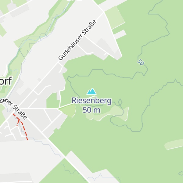 Map of Riesenberg