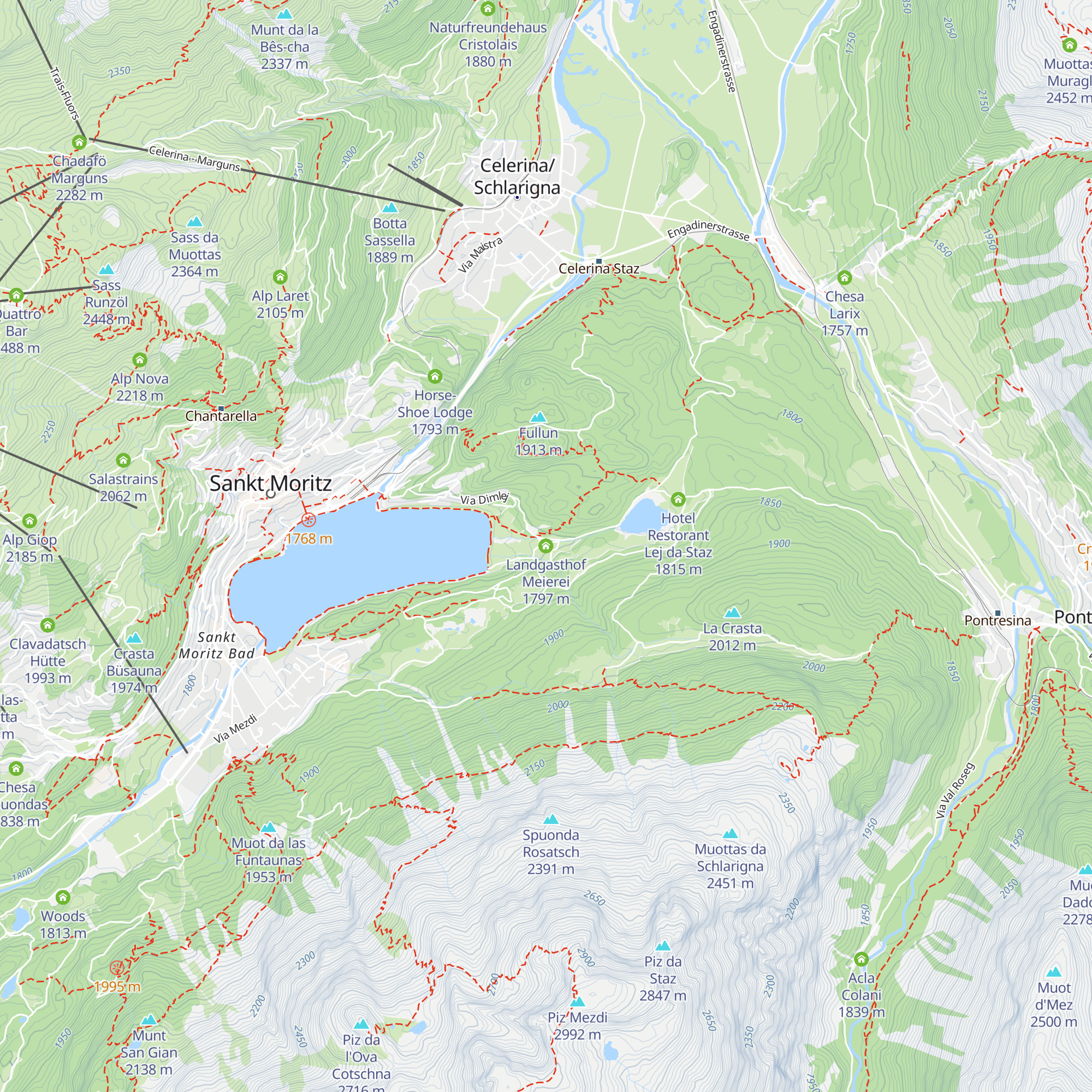 Landgasthof Meierei map