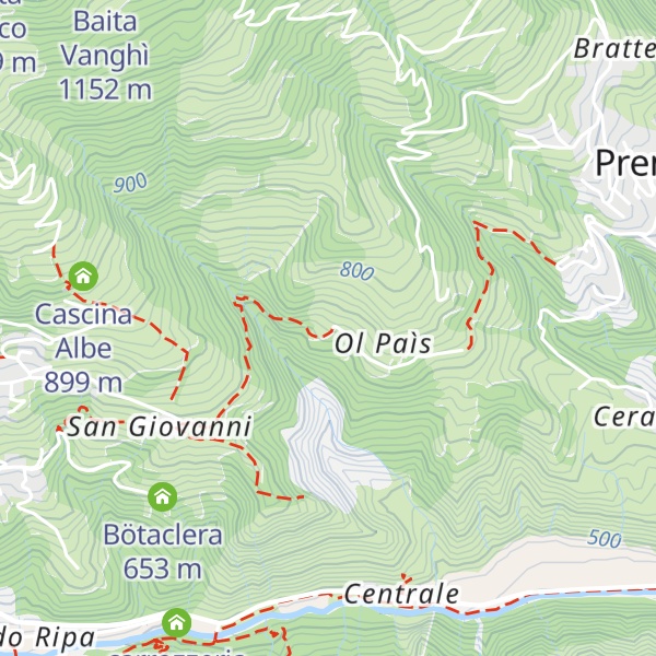 Map of Cascina Ruc del Paol