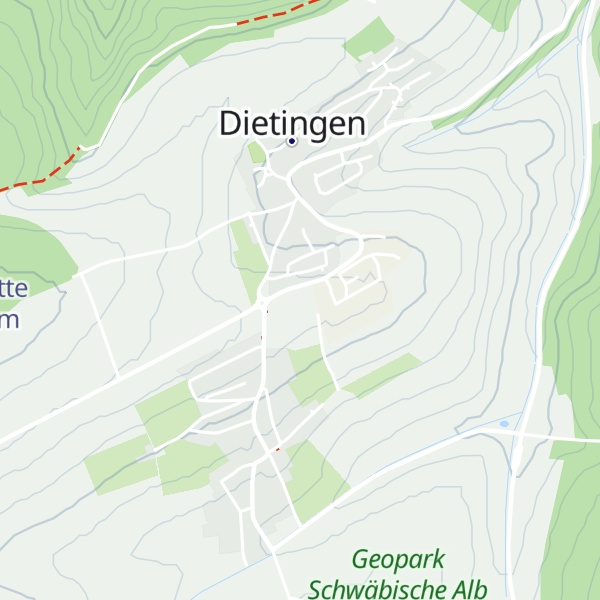 Map of Hütte Markbronn