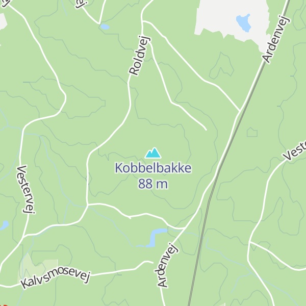 Map of Kobbelbakke