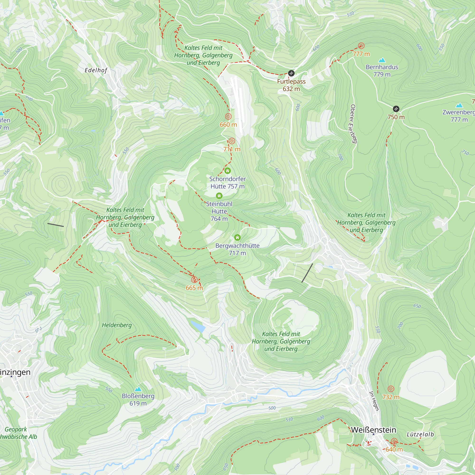 Bergwachthütte map