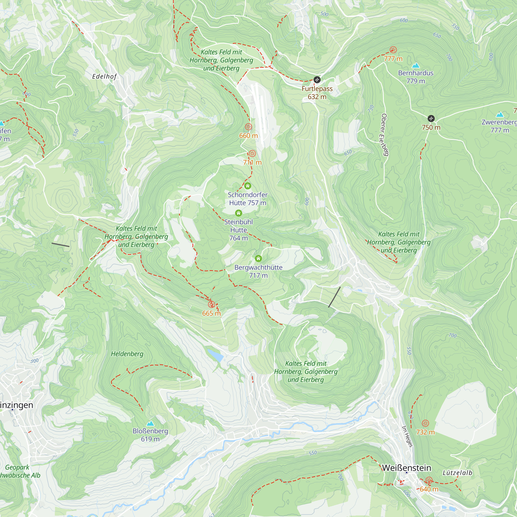 Bergwachthütte map