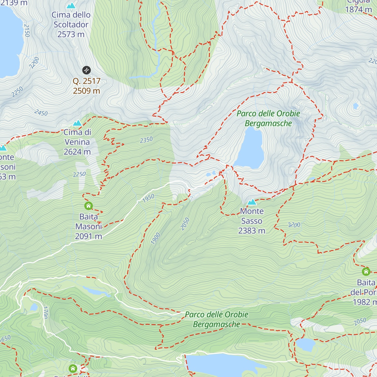 Rifugio Fratelli Longo map