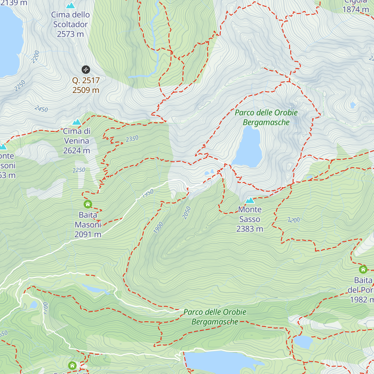 Rifugio Fratelli Longo map