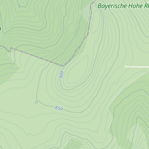 Map of Dammersfeldkuppe