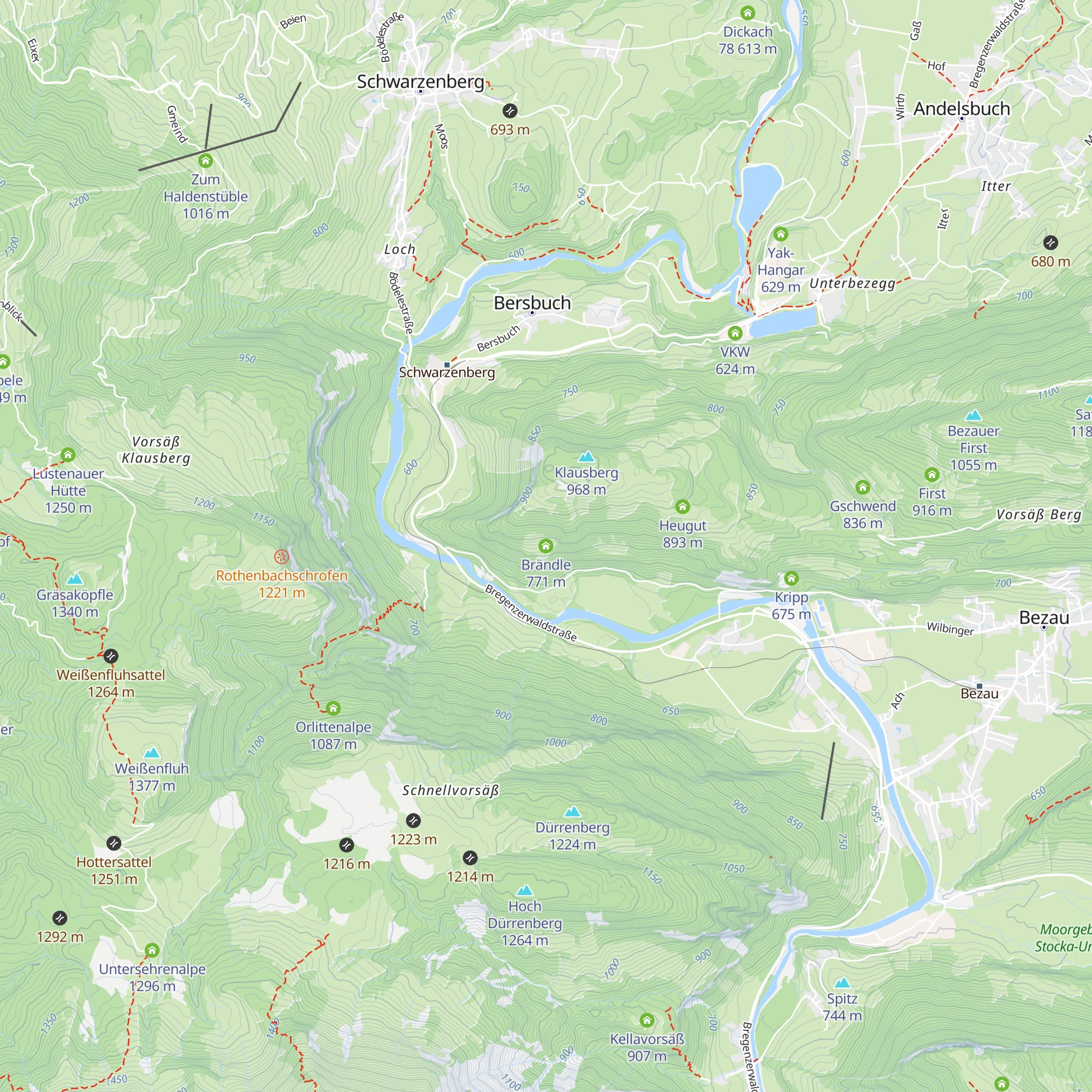 Brändle map