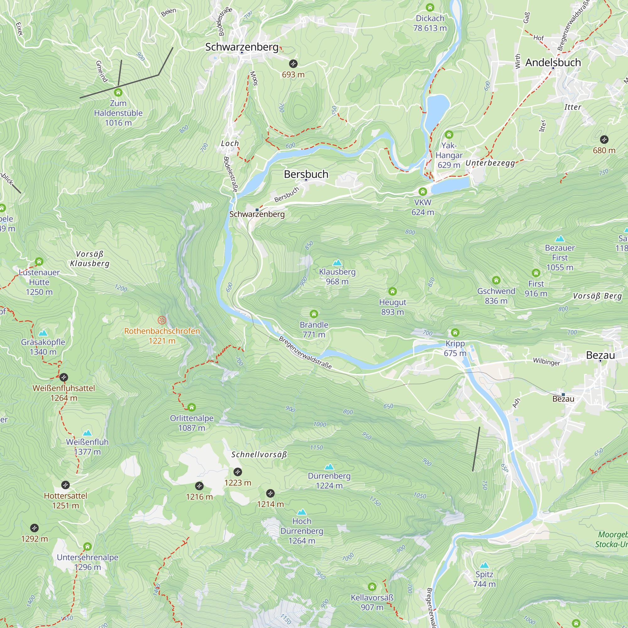 Brändle map