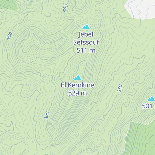 Map of El Kemkine