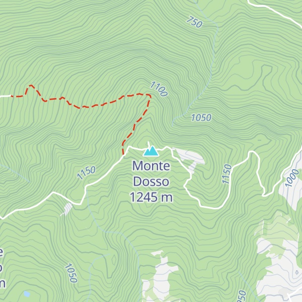 Map of Monte Dosso