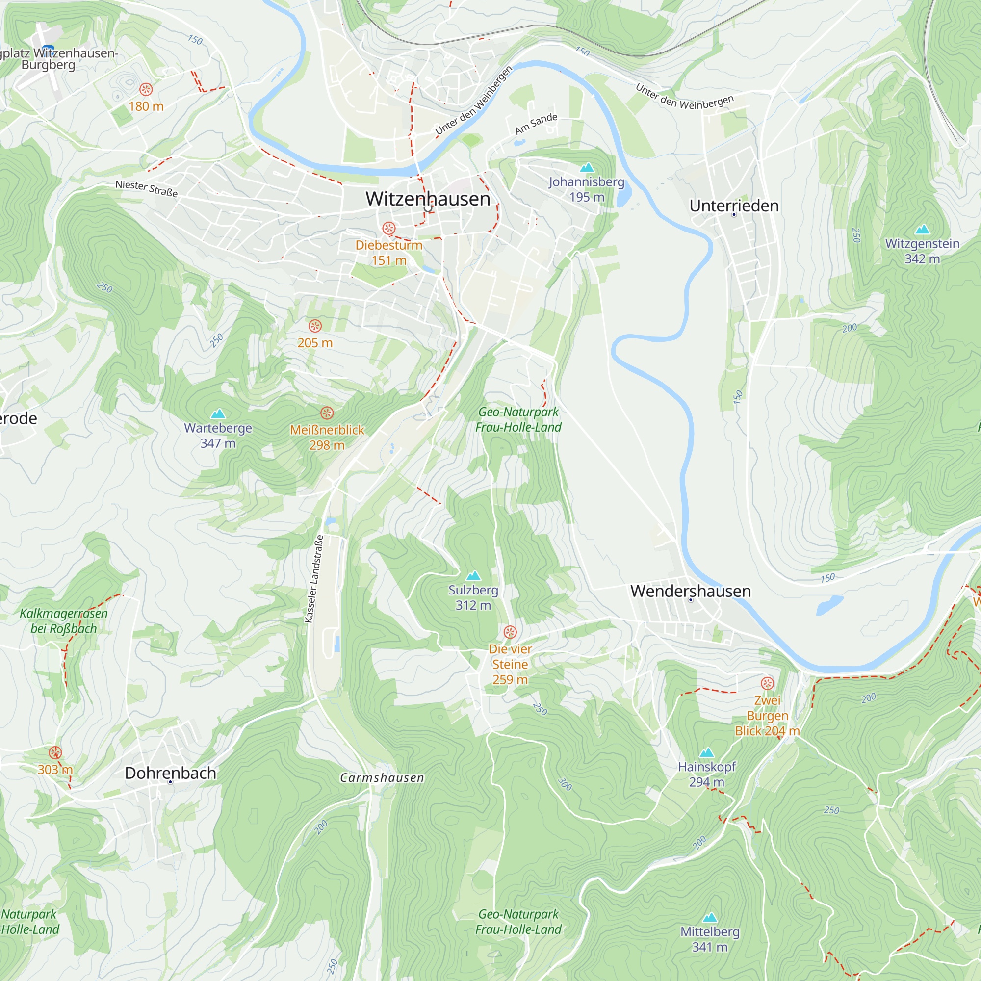 Sulzberghütte map