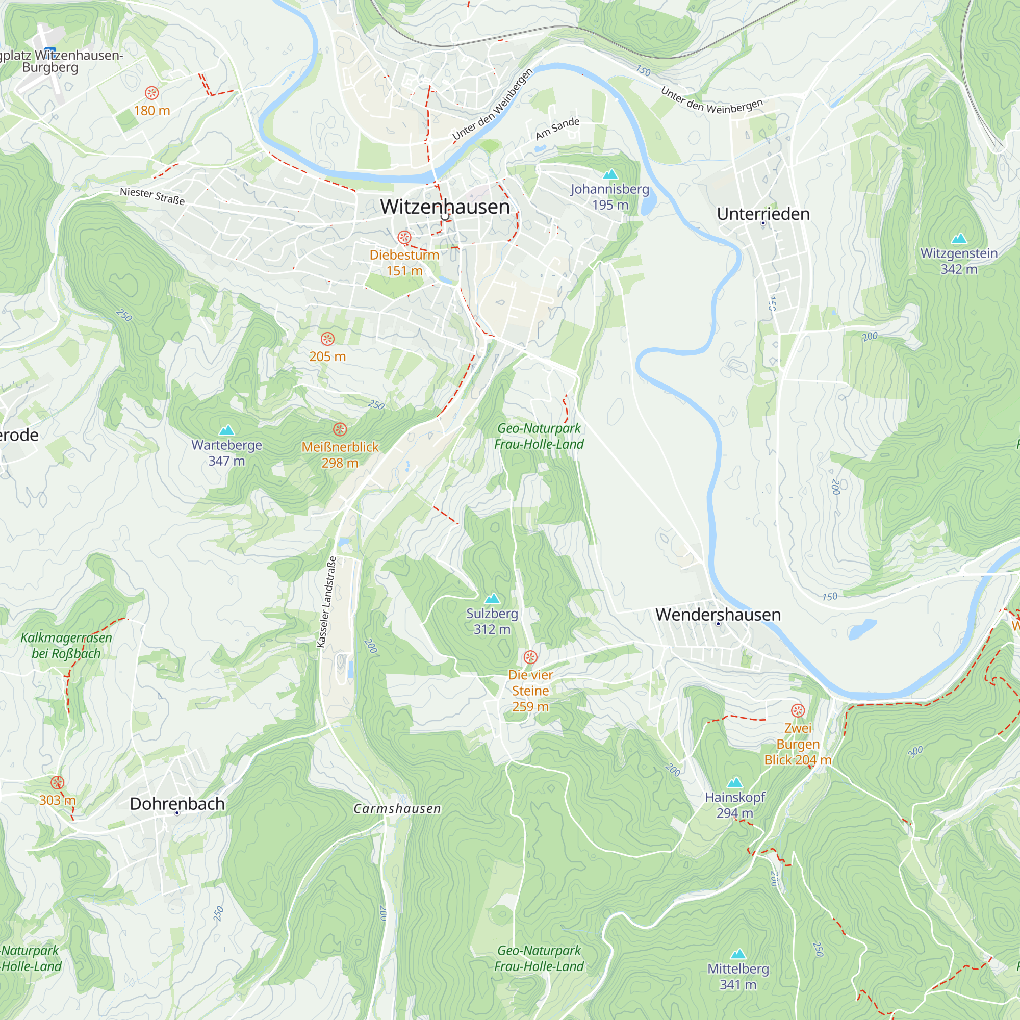 Sulzberghütte map