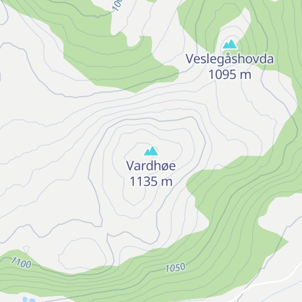 Map of Vardhøe