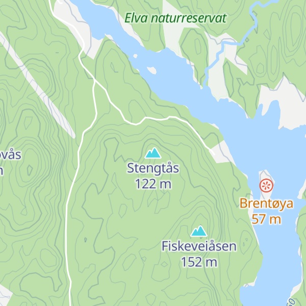 Map of Stengtås