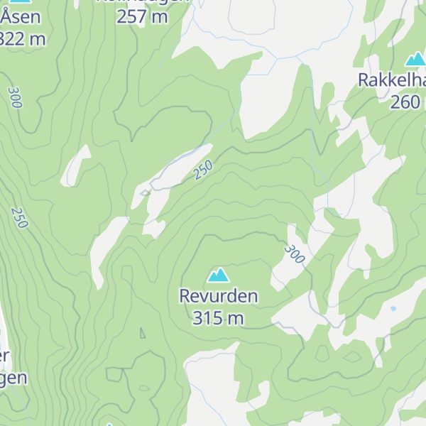 Map of Middagslættet