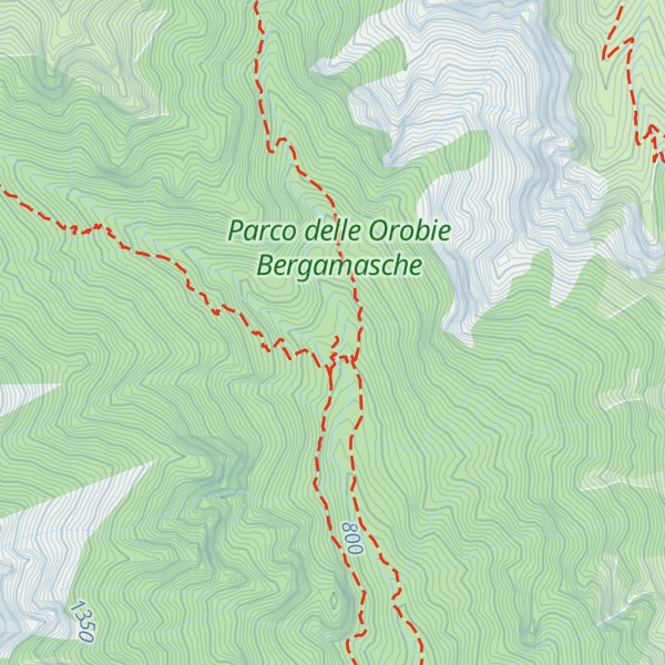 Map of Malga di Piazza Manzone