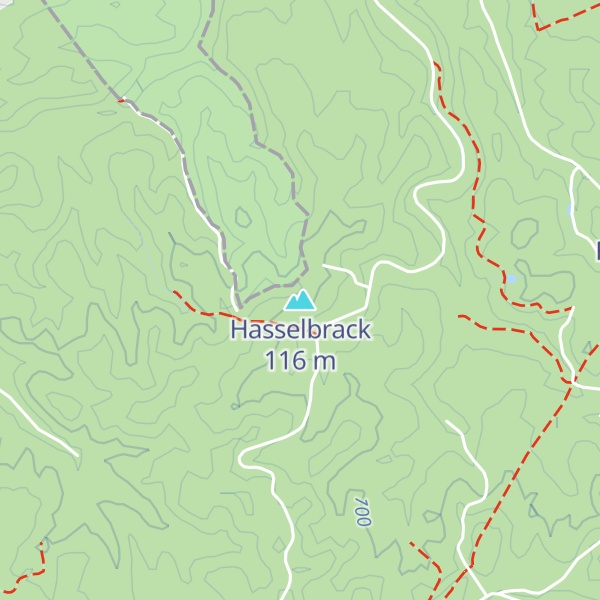 Map of Hasselbrack